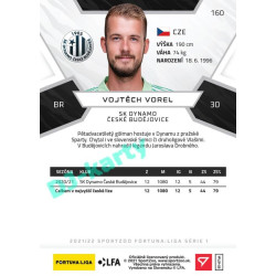 2021/22 Sportzoo Fortuna Liga Vojtěch Vorel #160