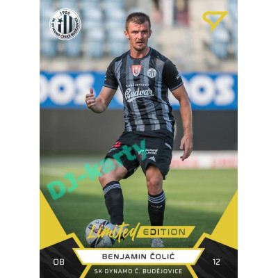 2021/22 Sportzoo Fortuna Liga Benjamin Čolič #161 Gold xx/99
