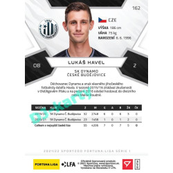 2021/22 Sportzoo Fortuna Liga Lukáš Havel #162
