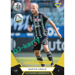 2021/22 Sportzoo Fortuna Liga Martin Králik #163 Gold xx/99