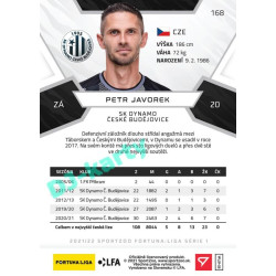 2021/22 Sportzoo Fortuna Liga Petr Javorek #168