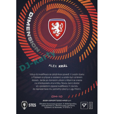 2024 Sportzoo HRDÍ LVI #DM-10 Alex Král Dimension 1