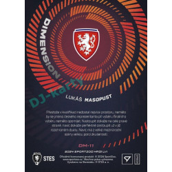 2024 Sportzoo HRDÍ LVI #DM-11 Lukáš Masopust Dimension 1