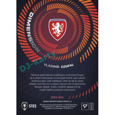 2024 Sportzoo HRDÍ LVI #DM-04 Vladimír Coufal Dimension 1