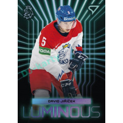 2024 Sportzoo Hokejové ČESKO #LS-07 David Jiříček Luminous Blue