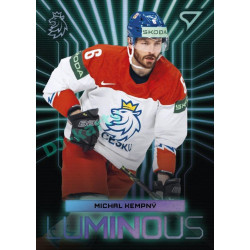 2024 Sportzoo Hokejové ČESKO #LS-08 Michal Kempný Luminous Blue