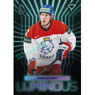 2024 Sportzoo Hokejové ČESKO #LS-09 Ronald Knot Luminous Blue