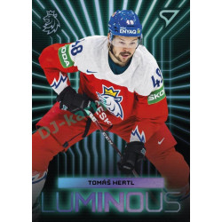 2024 Sportzoo Hokejové ČESKO #LS-15 Tomáš Hertl Luminous Blue