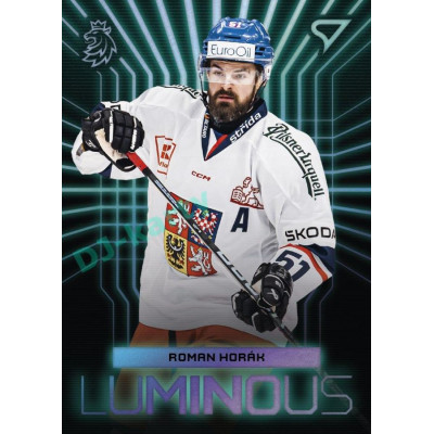 2024 Sportzoo Hokejové ČESKO #LS-16 Roman Horák Luminous Blue