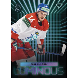 2024 Sportzoo Hokejové ČESKO #LS-17 Filip Chlapík Luminous Blue