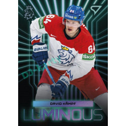 2024 Sportzoo Hokejové ČESKO #LS-19 David Kämpf Luminous Blue