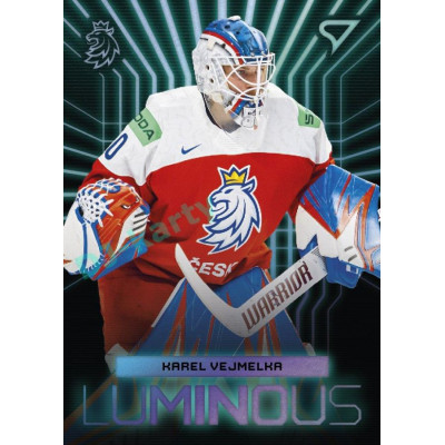 2024 Sportzoo Hokejové ČESKO #LS-03 Karel Vejmelka Luminous Blue