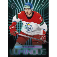 2024 Sportzoo Hokejové ČESKO #LS-04 Tomáš Dvořák Luminous Blue