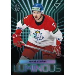 2024 Sportzoo Hokejové ČESKO #LS-04 Tomáš Dvořák Luminous Blue