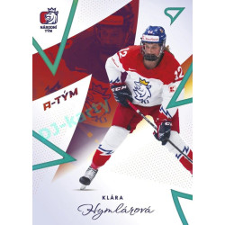 2024 Sportzoo Hokejové ČESKO #ZR-08 Klára Hymlárová Národní tým ŽEN