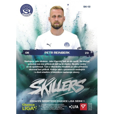 2024/25 Sportzoo Chance Liga 1. série #SK-13 Petr Reinberk Skillers