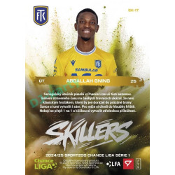 2024/25 Sportzoo Chance Liga 1. série #SK-17 Abdallah Gning Skillers