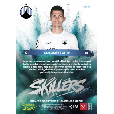 2024/25 Sportzoo Chance Liga 1. série #SK-19 Ľubomír Tupta Skillers
