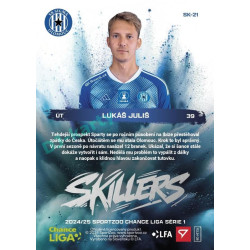 2024/25 Sportzoo Chance Liga 1. série #SK-21 Lukáš Juliš Skillers