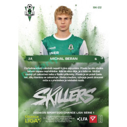 2024/25 Sportzoo Chance Liga 1. série #SK-22 Michal Beran Skillers
