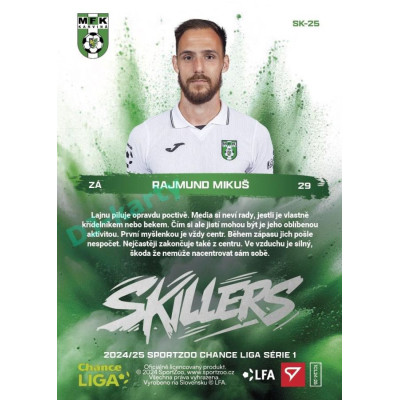 2024/25 Sportzoo Chance Liga 1. série #SK-25 Rajmund Mikuš Skillers