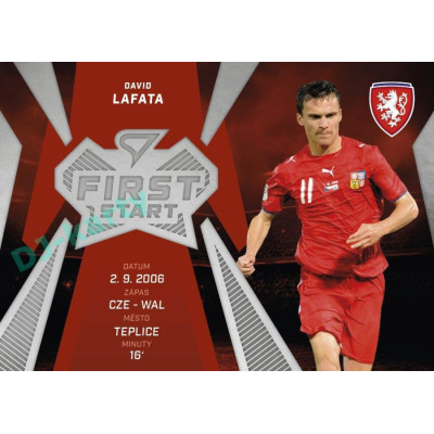 2024 Sportzoo HRDÍ LVI #FS-04 David Lafata First Start