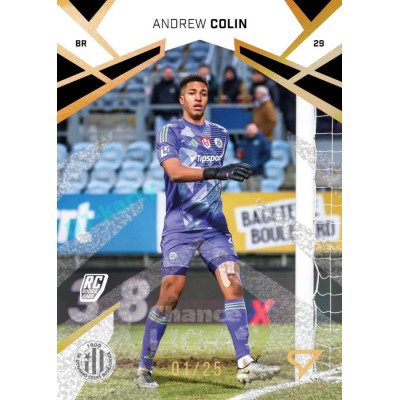 2024/25 Sportzoo Chance Liga 2. série #344 Andrew Colin Gold Glitter xx/25