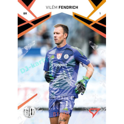 2024/25 Sportzoo Chance Liga 2. série #345 Vilém Fendrich Copper Diamond xx/70