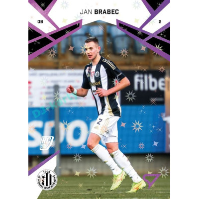 2024/25 Sportzoo Chance Liga 2. série #346 Jan Brabec Cosmic Pink