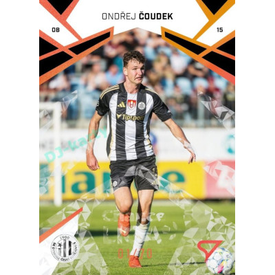 2024/25 Sportzoo Chance Liga 2. série #347 Ondřej Čoudek Copper Diamond xx/70