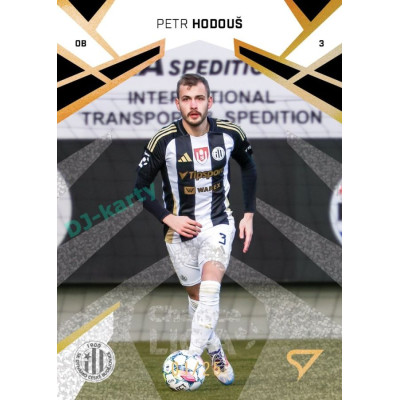 2024/25 Sportzoo Chance Liga 2. série #348 Petr Hodouš Gold Glitter xx/25