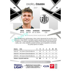 2024/25 Sportzoo Chance Liga 2. série #347 Ondřej Čoudek