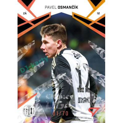 2024/25 Sportzoo Chance Liga 2. série #354 Pavel Osmančík Copper Diamond xx/70