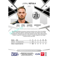 2024/25 Sportzoo Chance Liga 2. série #350 Juraj Kotula