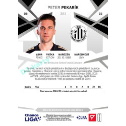 2024/25 Sportzoo Chance Liga 2. série #351 Peter Pekarík