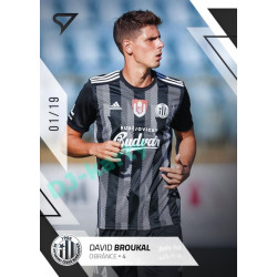 2022/23 Sportzoo Fortuna Liga 2. série #306 David Broukal Black xx/19