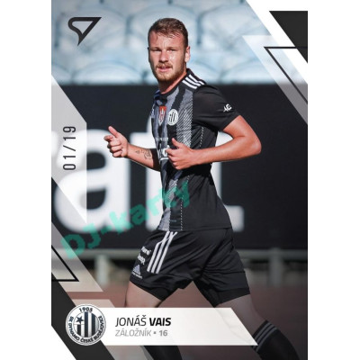 2022/23 Sportzoo Fortuna Liga 2. série #312 Jonáš Vais Black xx/19