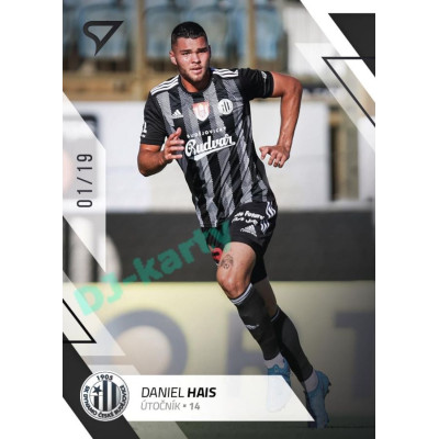 2022/23 Sportzoo Fortuna Liga 2. série #313 Daniel Hais Black xx/19