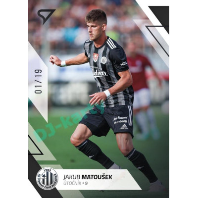 2022/23 Sportzoo Fortuna Liga 2. série #314 Jakub Matoušek Black xx/19