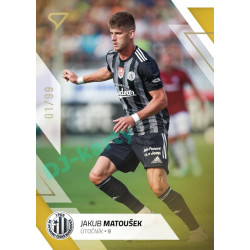 2022/23 Sportzoo Fortuna Liga 2. série #314 Jakub Matoušek Gold xx/99