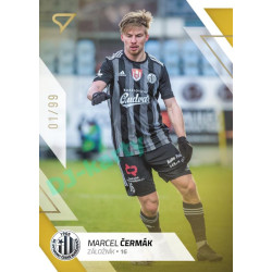 2022/23 Sportzoo Fortuna Liga 2. série #309 Marcel Čermák Gold xx/99