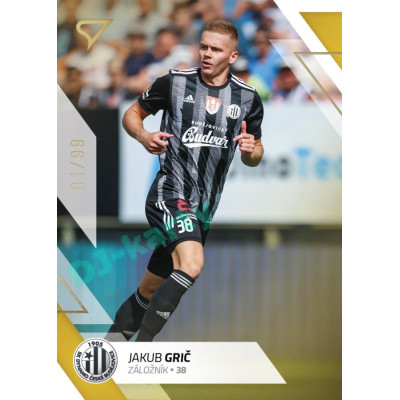 2022/23 Sportzoo Fortuna Liga 2. série #310 Jakub Grič Gold xx/99