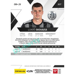 2022/23 Sportzoo Fortuna Liga 2. série #307 Lukáš Skovajsa
