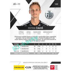 2022/23 Sportzoo Fortuna Liga 1. série #120 Patrik Čavoš
