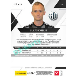 2022/23 Sportzoo Fortuna Liga 1. série #121 Lukáš Čmelík PROMO