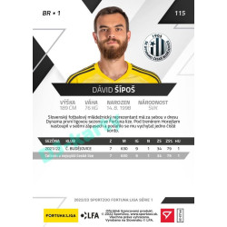 2022/23 Sportzoo Fortuna Liga 1. série #115 Dávid Šípoš