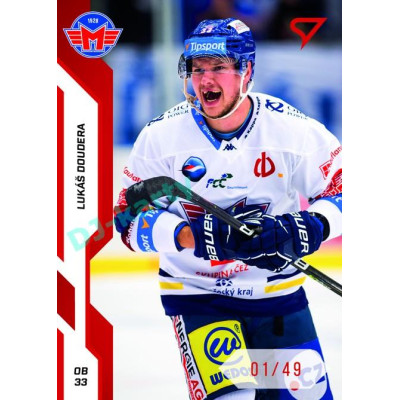 2022/23 Sportzoo ELH 2. série #269 Lukáš Doudera Red xx/49