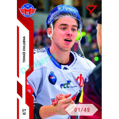 2022/23 Sportzoo ELH 2. série #274 Tomáš Chlubna Red xx/49