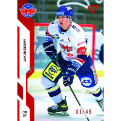 2022/23 Sportzoo ELH 2. série #271 Jakub Šedivý Red xx/49