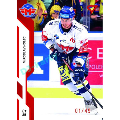 2022/23 Sportzoo ELH 2. série #273 Miroslav Holec Red xx/49